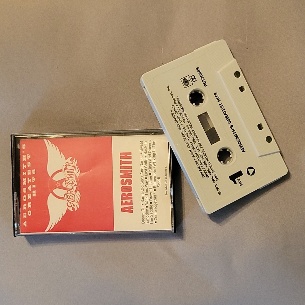 Vintage | Aerosmith's Greatest Hits | Cassette Tape